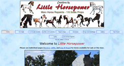 Desktop Screenshot of littlehorsepower.com